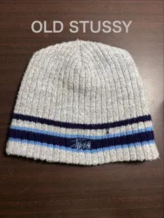 OLD STUSSY ニット帽　ビーニー 90s