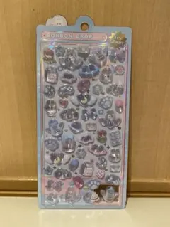 【正規品】ボンボンドロップシール　オリジナル　みずいろボンボン　うさぎ