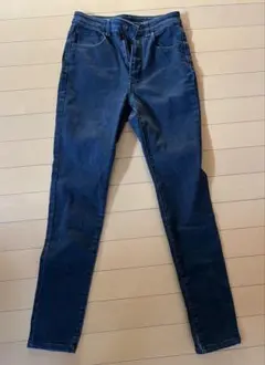 GUデニムパンツ 黒　サイズ67
