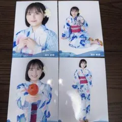 STU48 清水紗良 生写真 4種コンプ 2026.7