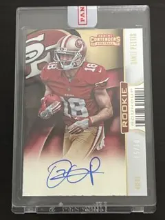 Dante Pettis NFL 直筆サインカード /10 49ers