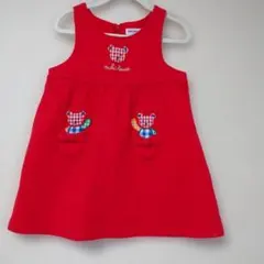 大人気!!!ミキハウス ジャンバースカート サイズ80-90