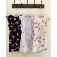 snidel グラスフラワーノースリミニワンピース