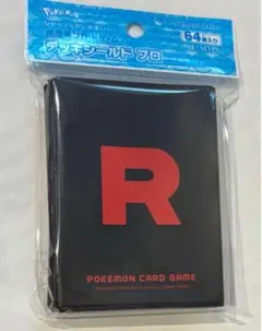 ポケモンカードゲーム デッキシールド プロ ロケット団 新品未開封