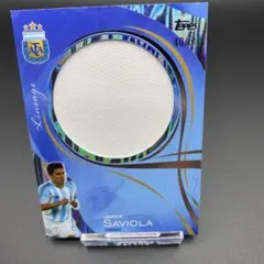 アルゼンチン　topps lineage サビオラ　メモラ　40/50