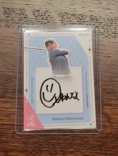 奥山純菜 サイン入りトレーディングカード 49/50