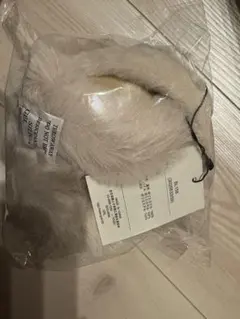 ベージュ フェイクファー 耳あて GRL