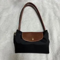 LONGCHAMP 黒　トートバッグ