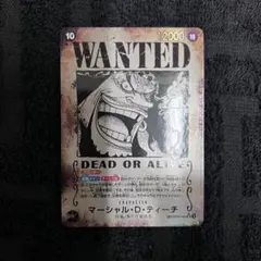 【即日発送‼️】ティーチ OP09 手配書 SP❗️