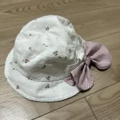 アカチャンホンポ　リボン　ハット
