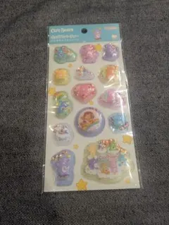 ケアベア ポップデコパーティー　わたあめカプセルシール