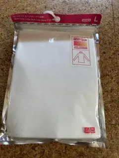 HEATTECH 長袖タートルネック L ホワイト