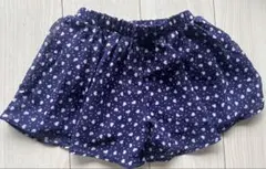 組曲　ハート柄ハーフパンツ ネイビー110cm