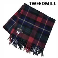 TWEEDMILL ツイードミル マフラー 英国製 タータンチェック
