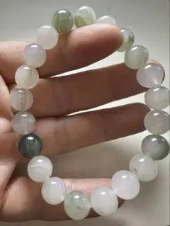 翡翠 沖縄蛍石 ブレスレット 14mm | Mercari