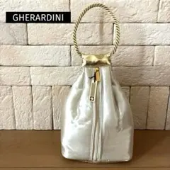 [未使用] GHERARDINI 化粧ポーチ コスメバッグ サテン調ナイロンのサムネイル