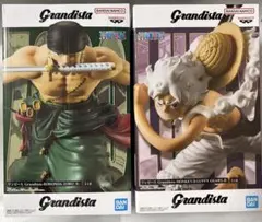 ワンピース　Grandista ゾロ　ルフィ　フィギュアセット