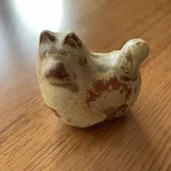 犬、鶏の爪楊枝入れ（陶芸品）