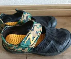 New Balance サンダル 18cm ブラック