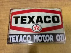 ⑤【訳あり】ブリキ看板 20×30cm テキサコ