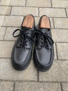 ラッセルモカシン◇ブラック◇7E◇格安出品 美品/トリプルヴァンプ】USA製 Russell Moccasin/ラッセル