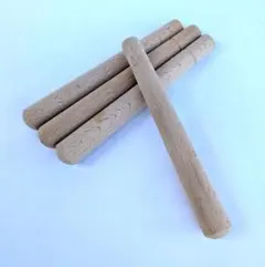 木製　すりこぎ棒 4本セット 調理器具　DIY 材料のサムネイル