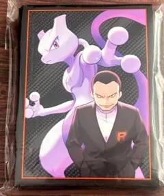 【新品・匿名】海外限定 サカキ & ミュウツー デッキシールド スリーブ 65枚