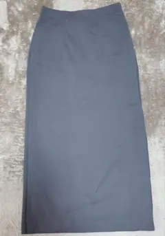 【中古】UNIQLO タイトスカート DRY-EX ストレッチ グレー Lのサムネイル