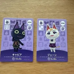 あつ森 amiibo カード キャビア ジェーン