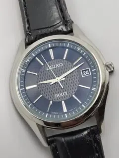 新品ベルト　セイコー　高級ライン　ドルチェ　電波ソーラー　軽量チタン　7B24