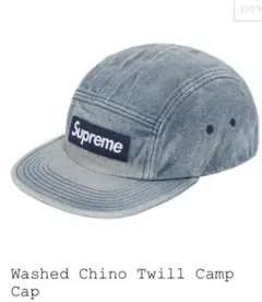 Supreme Washed Chino Twill Camp Cap (25