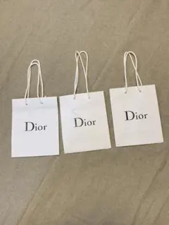 Dior ディオール ショップ袋　3枚セット
