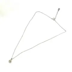 Y506-80 4℃ ヨンドシー ネックレス ダイヤモンド シルバー