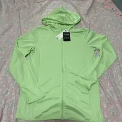 新品未使用　GU レディース　UVカットフルジップパーカー　長袖　M