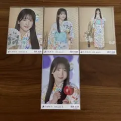 鈴木佑捺　浴衣　3種コンプ　座りヨリ　レアポ　　生写真　乃木坂46 全国ツアー