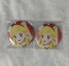 アイカツ 星宮いちご 缶バッジ イヤホン