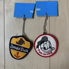 ドナルド　ワッペンバッチ　２個