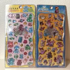 ピクサー　ズートピア2 ディズニー　プチドロップステッカー　2枚シールセット