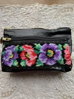 【新品未使用】 フェイラー社シュニール織　ポーチ