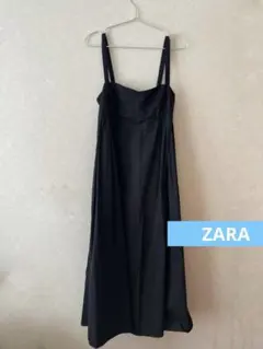 ZARA ミディボリュームワンピース