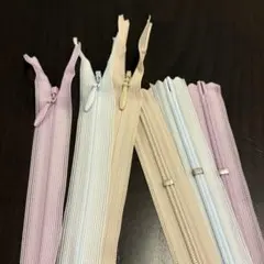 YKK コンシールファスナー 56cm 3本