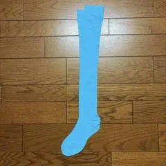 カラータイツ　ニーハイ　ターコイズブルーのサムネイル