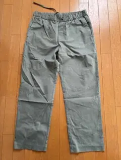 ゴム ワイドパンツ