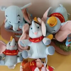 ダンボ　ぬいぐるみ　４点セット品