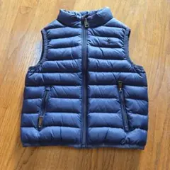 Polo Ralph Lauren ネイビー ダウンベスト 3/3T
