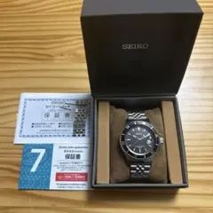 SEIKO SZEV012 ソーラー腕時計 フルセット 箱・保証書・余りコマあり SEIKO SZEV012 ソーラー腕時計 フルセット 箱・保証書・余りコマあり