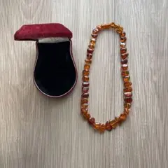 ネックレス 【琥珀色】