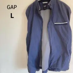 希少✨1点物GAP 【L】ネイビー ジャンパー 海外古着 ゴルフ メンズのサムネイル