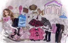 【7着＋リカちゃん＋アクセサリー＋ペット】リカちゃん 一式 洋服 小物