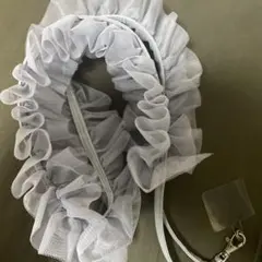 フリルショルダーストラップ グレー